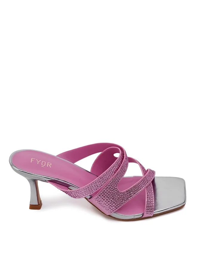 FYOR Rhinestone-Detailed Mule BB 21